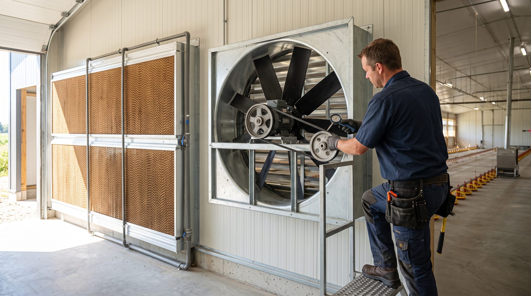 Summer ventilation checklist for poultry houses