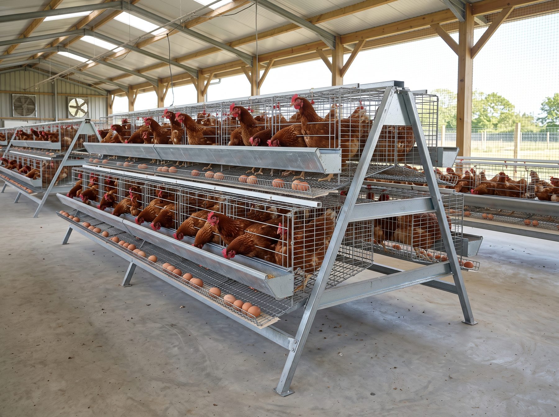 A-Type Layer Cage System