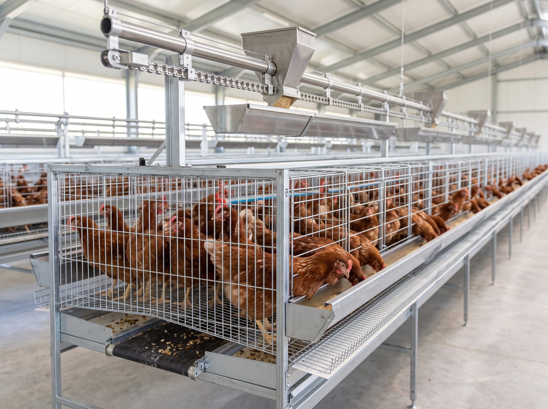 Pullet Rearing Cage
