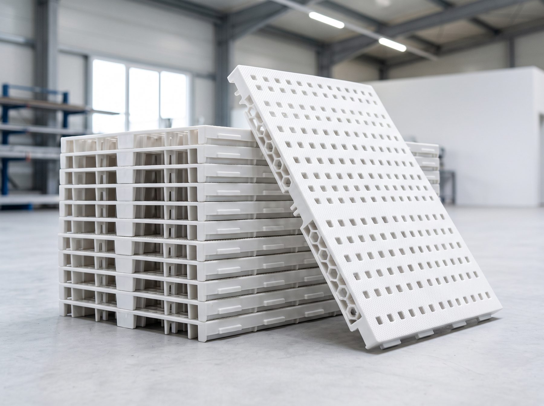 Plastic Slat Floor Panels