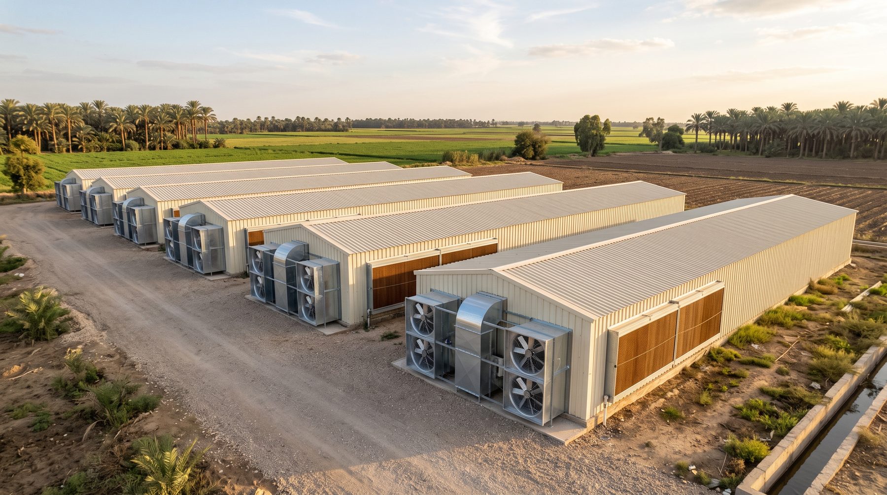 Tunnel ventilation retrofit, 6 houses