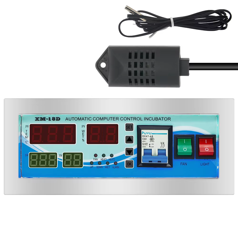 XM-18D Automatic computer control incubator Poultry incubator Controller Temperature Humidity Incubator Egg Hatcher
