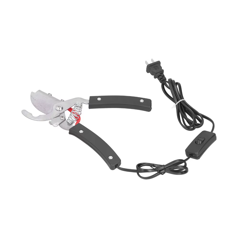 Stainless Steel Electric Heating Plier Rubber Grip Spring Internal Layout Livestock Tail Trimming Tool Heating Components
